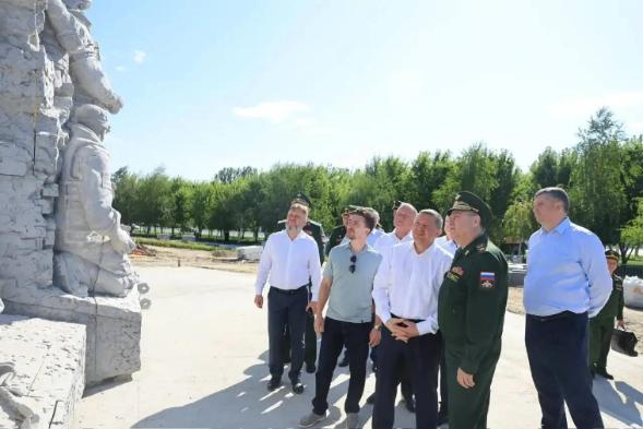 Создание мемориала героям СВО у подножия Мамаева кургана выходит на финишную прямую 