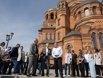  В День города состоялось открытие обновленной площади Павших борцов