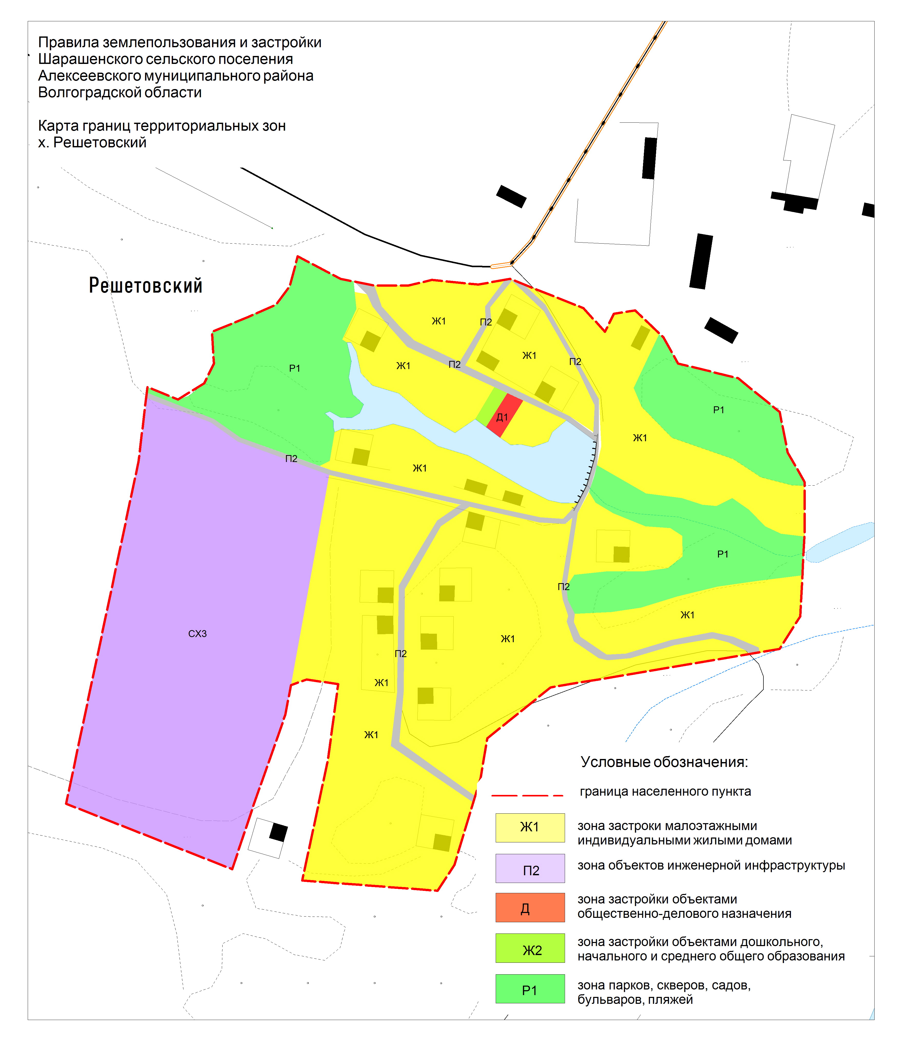 Карта градостроительного зонирования добрянского района